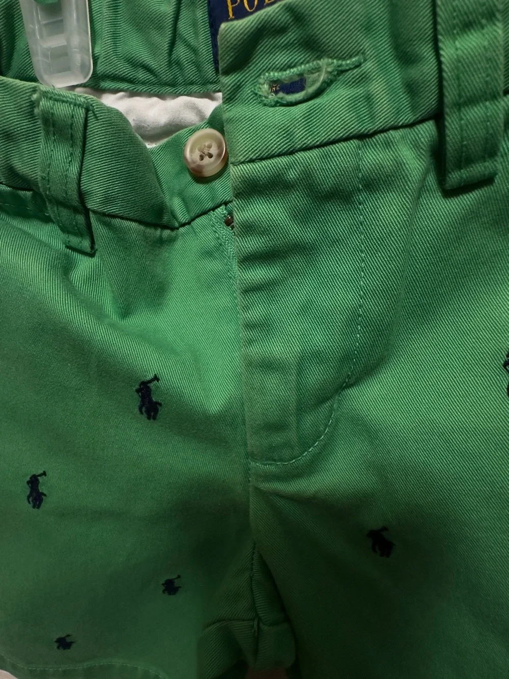 Polo Ralph Lauren  boys classic Green Chino Short size 5
